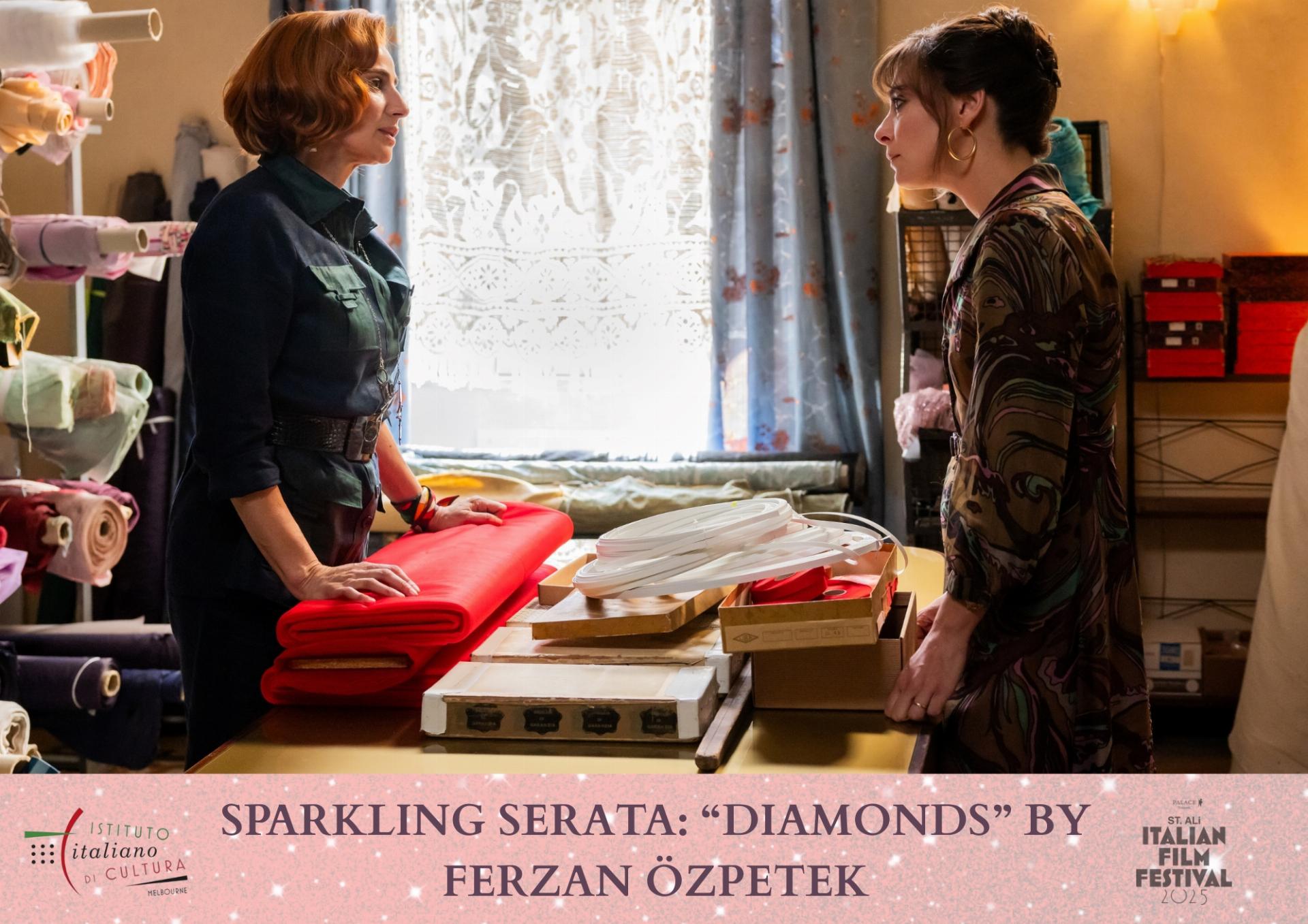 SPARKLING SERATA DIAMONDS BY FERZNAN OZPETEK